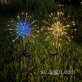 LED Solar Fireworks Light